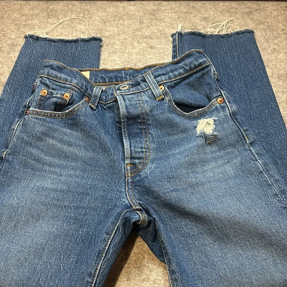 Levi's 501, Size 23 in Indigo - Picture 6 of 12